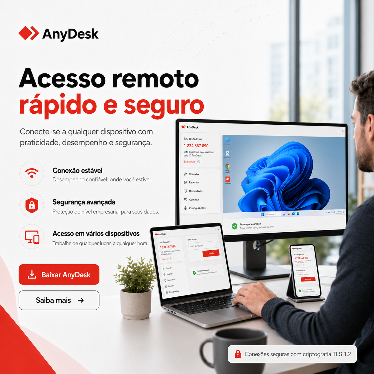Como evitar golpes envolvendo AnyDesk e acesso remoto