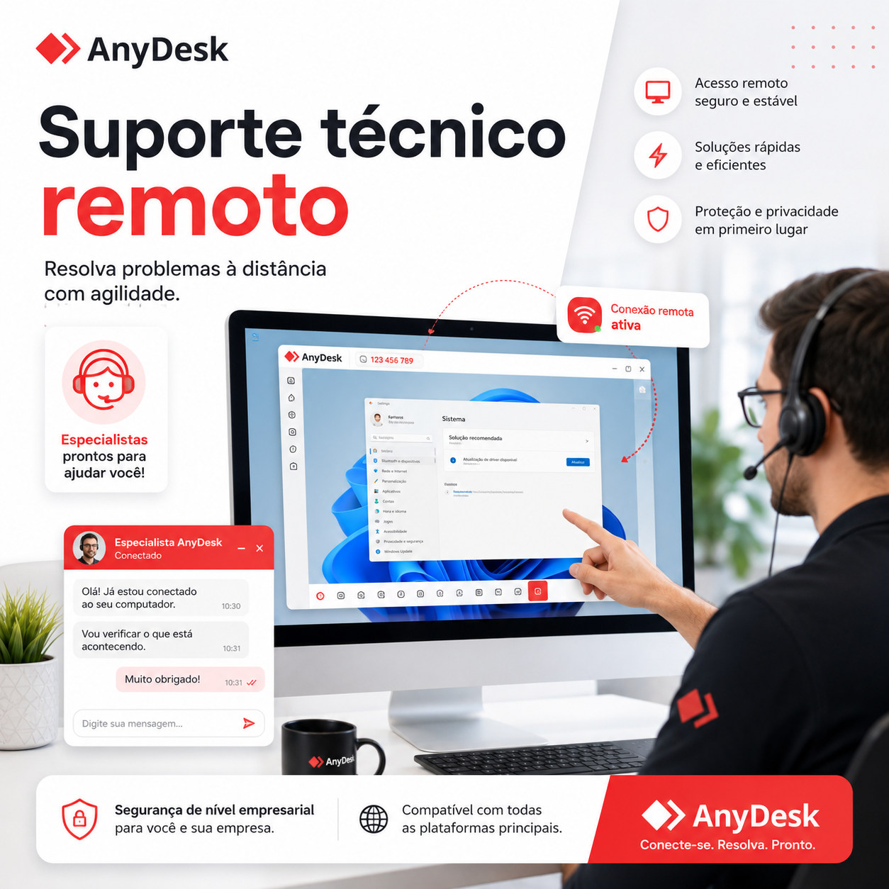 Como instalar o AnyDesk no Windows