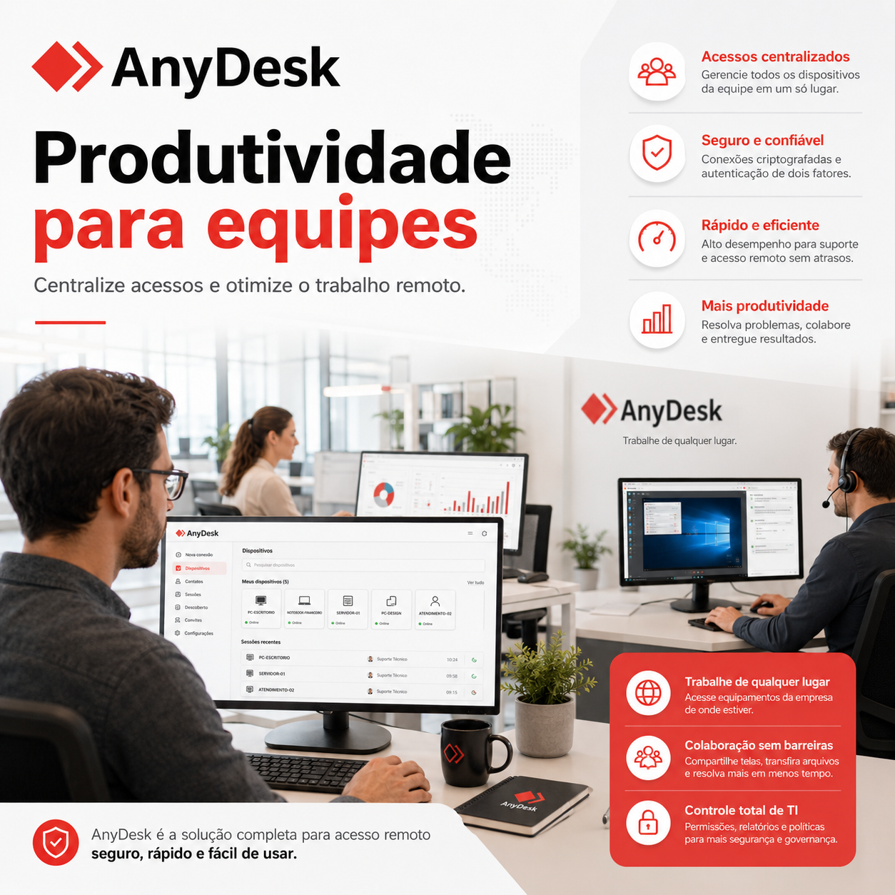 Configurar acesso não supervisionado no AnyDesk